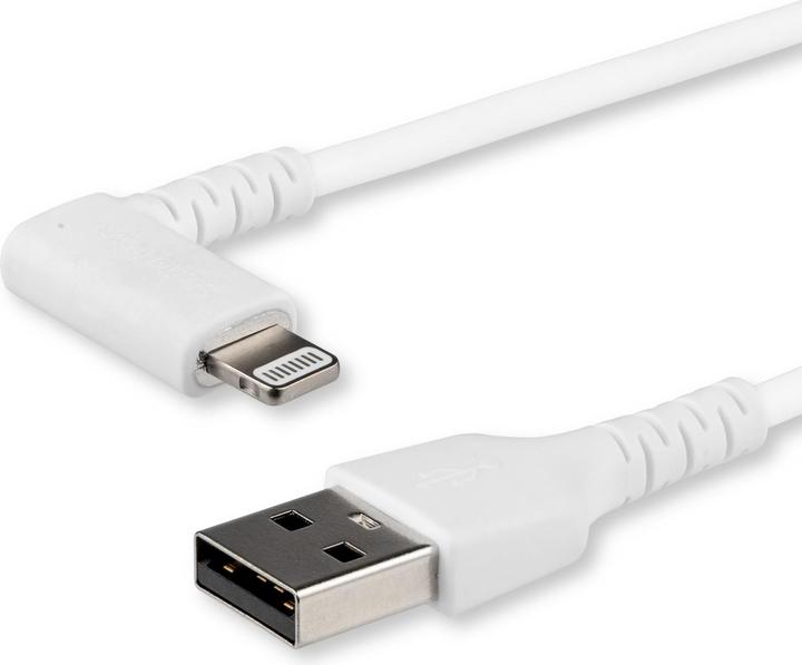 StarTech .com RUSBLTMM2MWR 2.0m Angled Lightning to USB Cable (2 m, USB 2.0)