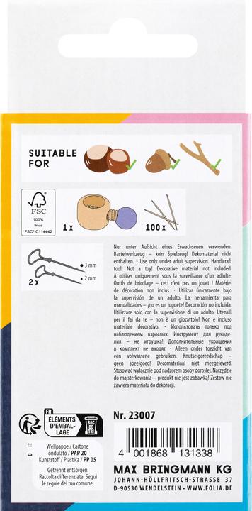 Immagine prodotto Folia Set per la piralide del castagno
