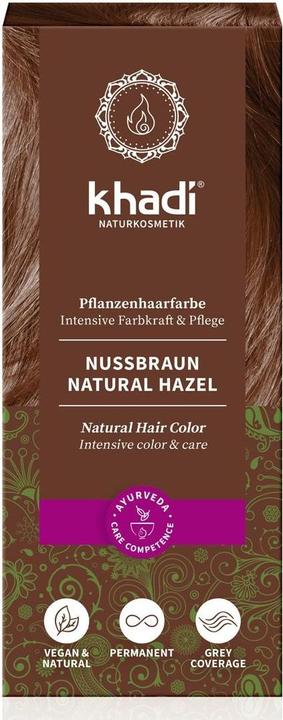 Khadi Planzenhaarfarbe (Nussbraun)