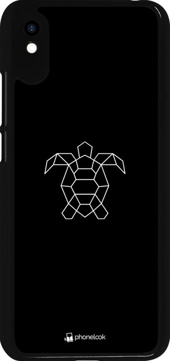 Actual product image PhoneLook Cover Turtles lines on black (Xiaomi Redmi 9A)