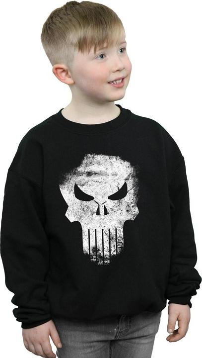 Image du produit - Sweat THE PUNISHER DISTRRESSED SKULL - Garçon (140, 146)