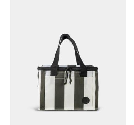 Immagine prodotto Sagaform Kühltasche klein gestreift, grün/weiss, rPET, H17cm, L24cm (1.22 l)