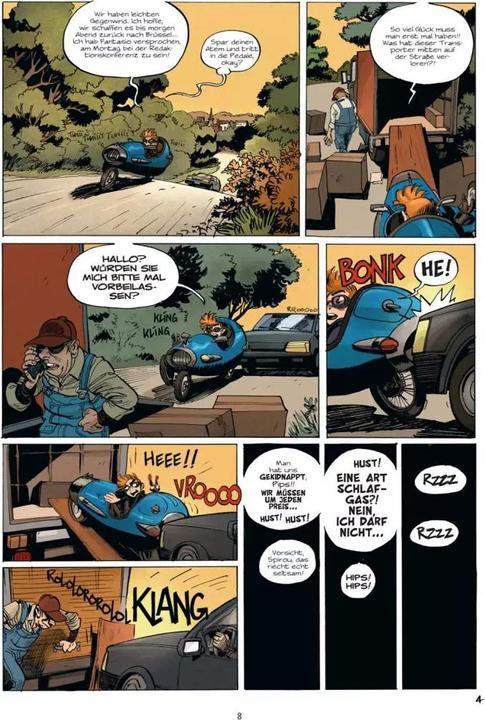 Actual product image Spirou und Fantasio Spezial 33: Der Superpage 2 (German, Fabien Vehlmann, 2021)