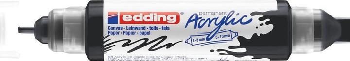 Produktbild Edding Acrylmarker 5400 Double Liner (Tiefschwarz, 10 mm, 1 x)