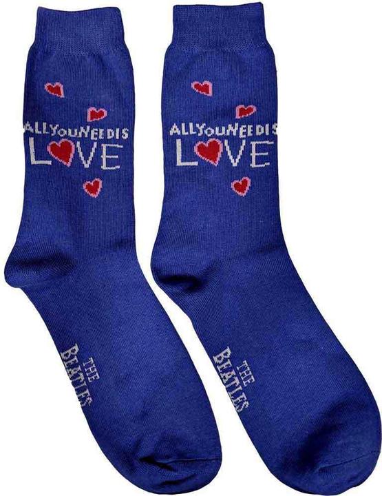 Actual product image The Beatles Unisex Adult All You Need Is Love Socks (40.5 - 45.5)