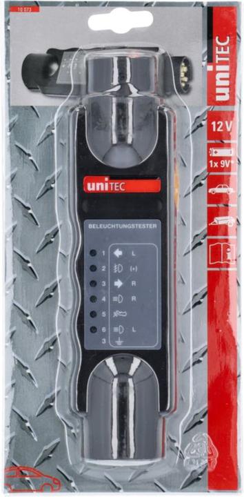 Actual product image Unitec Tester trailer lighting