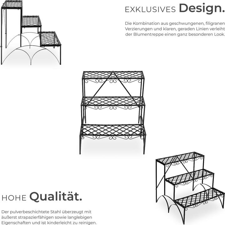 Image du produit tectake Escalier Porte Plantes