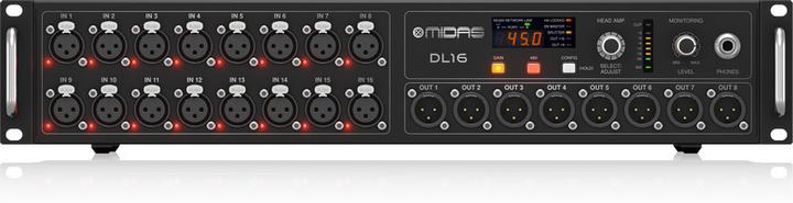 Midas DL16 Stagebox cyfrowy 16 we/8 wy (Studio- and Livemixer)