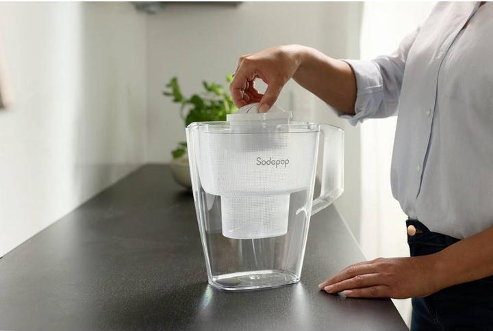 Actual product image Sodapop Selina + activated carbon filter