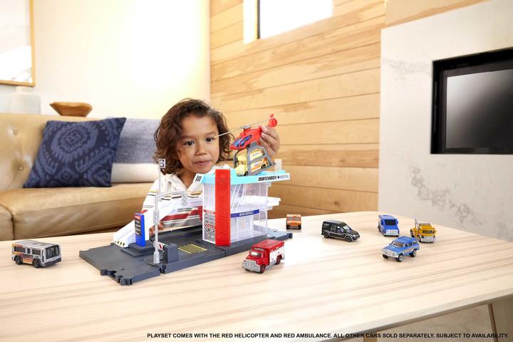 Actual product image Mattel City matchbox set