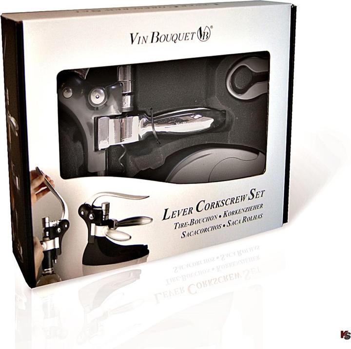 Produktbild VinBouquet Hebelarm Korkenzieher (Sommelier Set)
