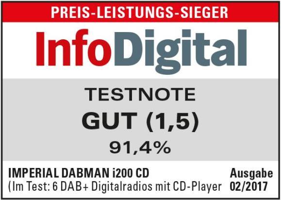 Actual product image Imperial Dabman i200 (Web radio, DAB+, Wi-Fi)