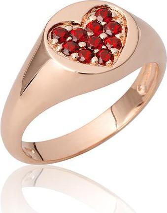 Image du produit Breuning Bague - E.Grenat (58, Or 750/18 K)