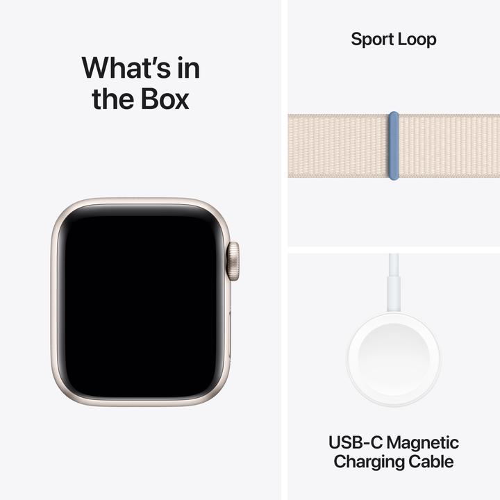 Actual product image Apple Watch SE 2022/2023 (40 mm, 4G)