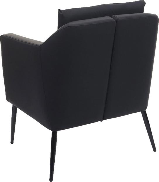 Produktbild Swisshandel24 Lounge-Sessel, Sessel Cocktailsessel Relaxsessel - Kunstleder schwarz