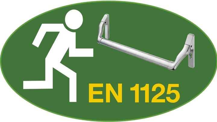 Actual product image BKS Split lever handle pin 78430, LI 50 x LA 60 mm, VK 9 mm, galvanised steel (Door handle)