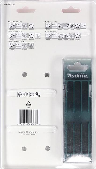 Image du produit Makita DJV 182 RTJ Scie sauteuse sans fil 18V Brushless 26mm + Coffret Makpac + 2x Batteries BL1850B