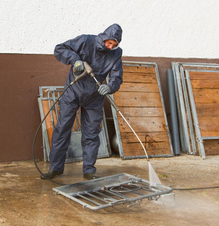 Produktbild Kerbl 291243 Wasch und Reinigungsoverall wasserdicht, Grösse M (M)