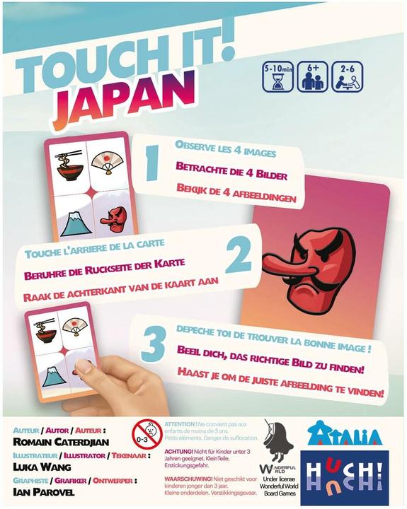 Produktbild TOUCH IT Japan (d,f) (Deutsch, Französisch)