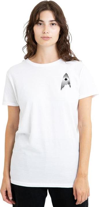 Actual product image Universal Textiles Unisex Adult Medical Badge T-Shirt (S)