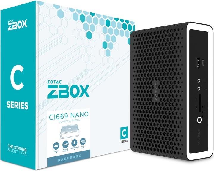 Actual product image Zotac ZBOX CI669 nano (Intel Core i7-1355U)