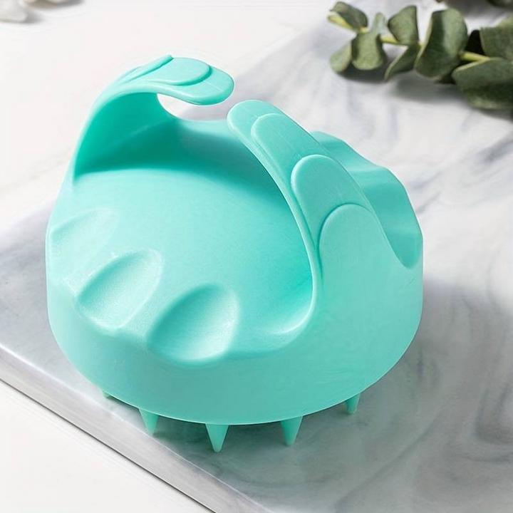 Image du produit PhoneLook Brosse en silicone massage cuir chevelu menthe