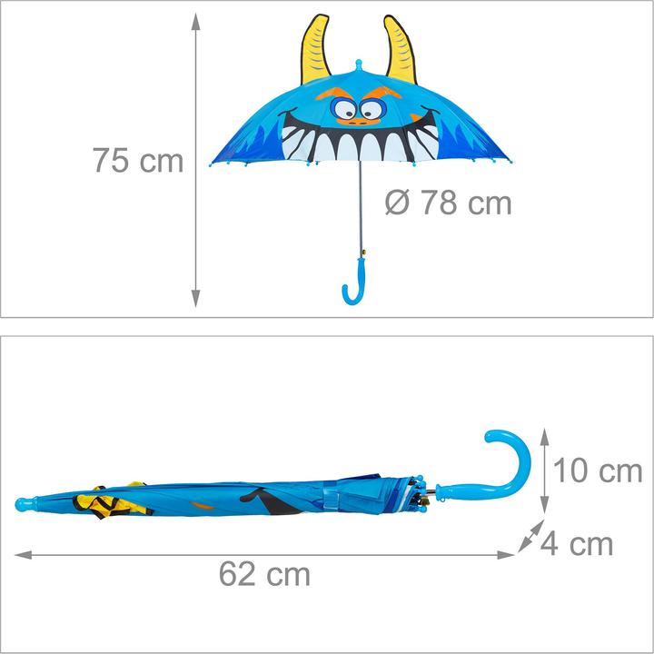 Produktbild Relaxdays Kinder-Regenschirm
