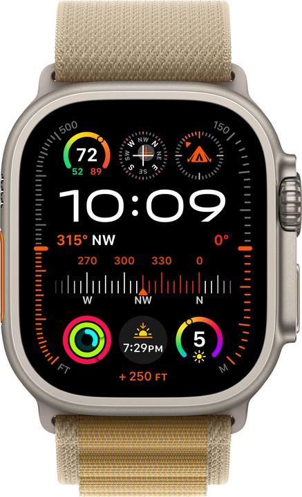 Immagine prodotto Apple Guarda Ultra 2 (2024) (49 mm, 4G)