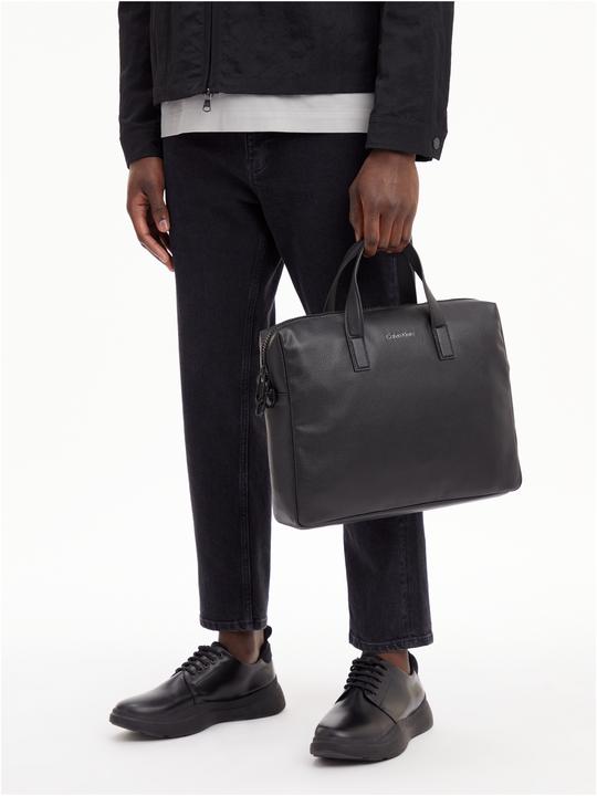 Produktbild Calvin Klein Aktentasche CK Must Laptop Bag SP23 (49% POLYURETHANE, 51% RECYCLED POLYESTER)