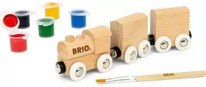 Actual product image Ravensburger BRIO - Wooden train to colour in