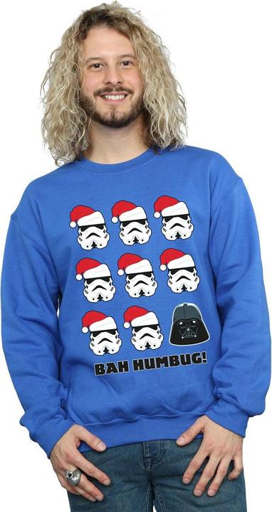 Actual product image Star Wars Mens Christmas Humbug Sweatshirt (XL)