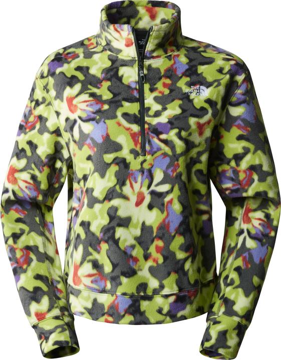 North Face 100 Glacier Printed Half Zip (S)