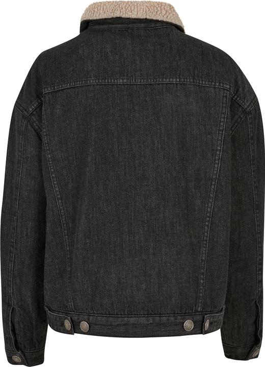 Produktbild Urban Classics Ladies Oversized Sherpa Denim Jacket - 19395 (XXL)