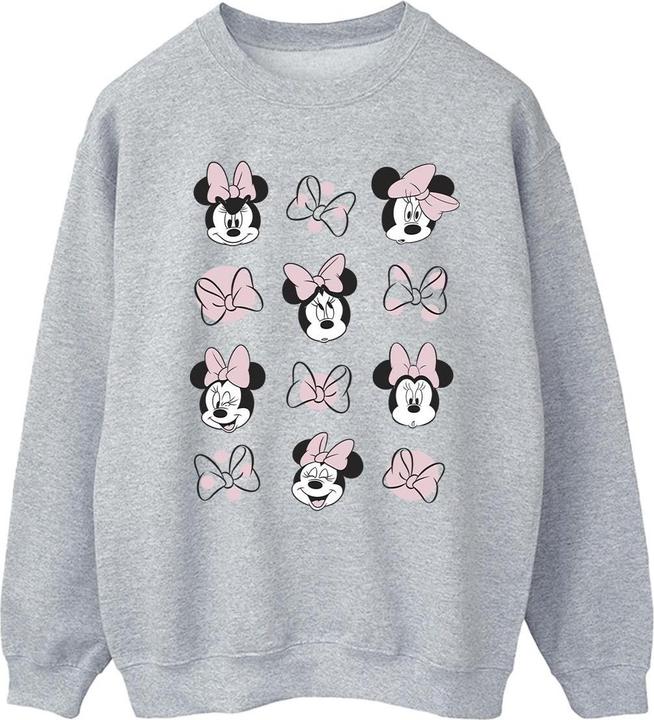 Actual product image Disney Mens Minnie Mouse Multiple Sweatshirt (S)