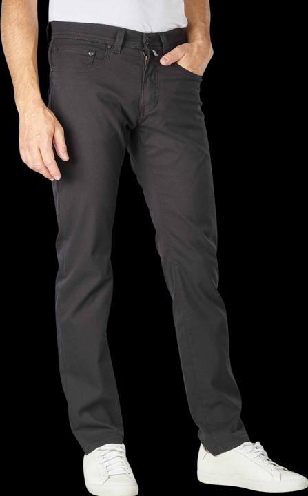 Actual product image Pierre Cardin Lyon Tapered Pant Structured Fabric Black (W35/L32)