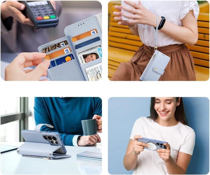 Produktbild Dux Ducis Lawa Series MagSafe Kunstleder Bookcover Hülle (Samsung Galaxy S25 Ultra)