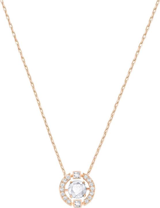 Produktbild Swarovski Sparkling Dance Round Halskette (Metall, 38 cm)