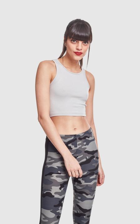 Actual product image Urban Classics Ladies Rib Cropped Top (XS)