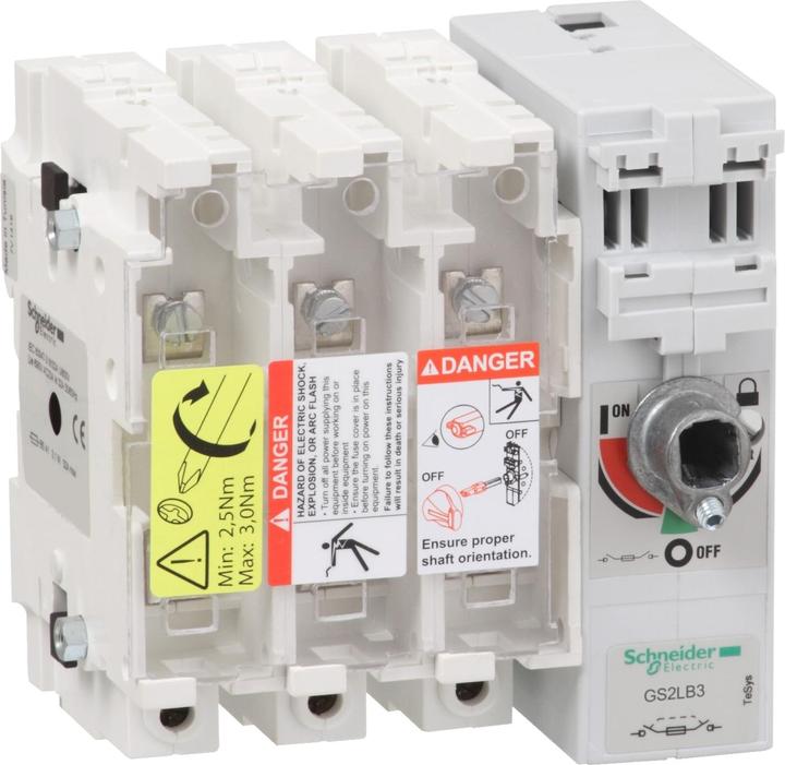Actual product image Schneider Electric Fuse switch 3-pole 160A B1/B2