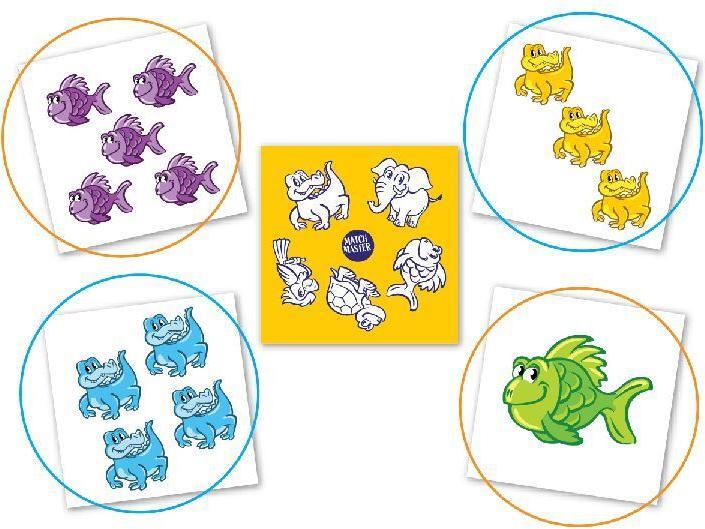 Image du produit HCM Kinzel HCM55163 - Match Master - Jeu de cartes, 2-6 joueurs, 5+ ans (édition DE) (Allemand)