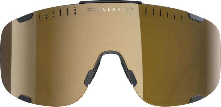 Produktbild Poc Devour WF Sonnenbrille (Uranium Black, Teilweise sonnig Gold, clarity road-sunny gold)