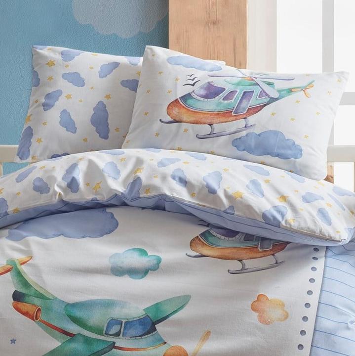 Image du produit Cotton Box Parure de lit bébé Air Plane (100 x 135 cm, 40 x 60 cm, 35 x 45 cm)
