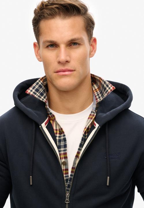 Produktbild Superdry Sweatjacke Casual Figurbetont Essential Logo Zip Hoodie (M)