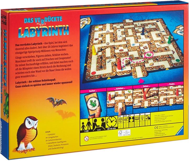 Produktbild Ravensburger Das verrückte Labyrinth (Deutsch)