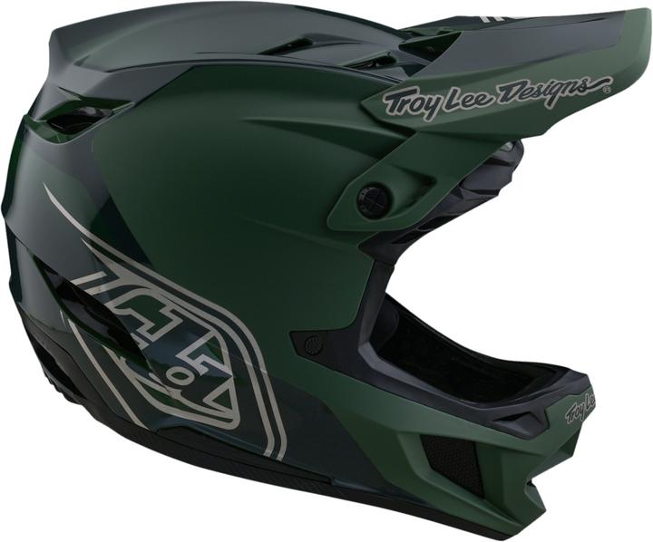 Troy Lee Designs D4 Polyacrylite Helmet - Shadow (58 - 59 cm)