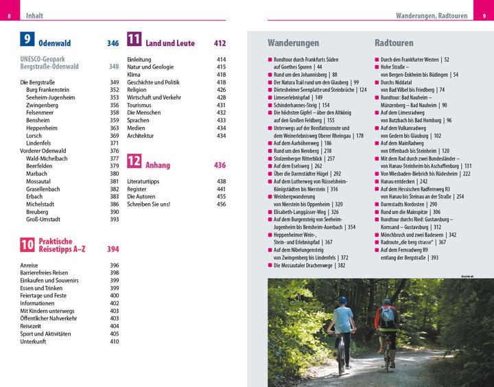 Produktbild Reiseführer Rhein-Main-Region mit Taunus und Odenwald (Deutsch, Simon Hart, Lilly Nielitz-Hart, 2021)
