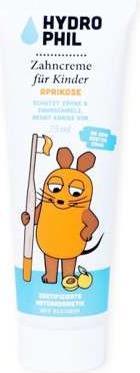 Produktbild Hydrophil Zahncreme für Kinder Aprikose mit Fluorid (75 ml)