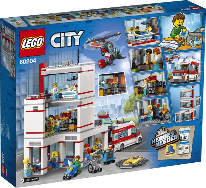 Produktbild LEGO Krankenhaus (60204, LEGO City)