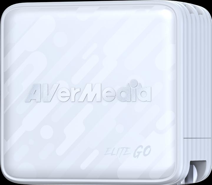 Actual product image AVerMedia Charging dock, EliteGO (GC313Pro) White, 100W GaN, HDMI (Mac)
