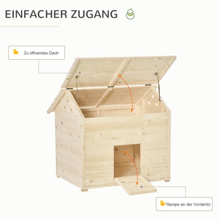 Produktbild PawHut Entenstall schütz vor Wind und Wetter